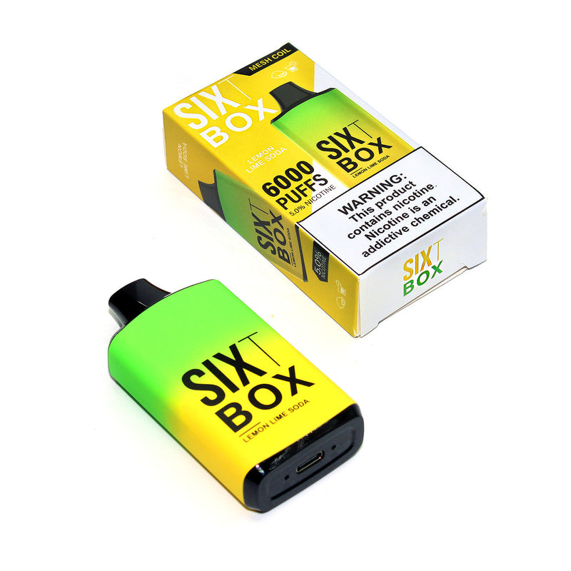 sixt box 6000 puffs