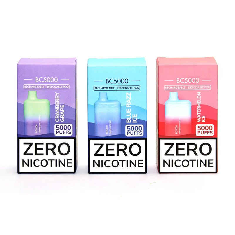EB BC5000 0% Zero Nicotine Vape