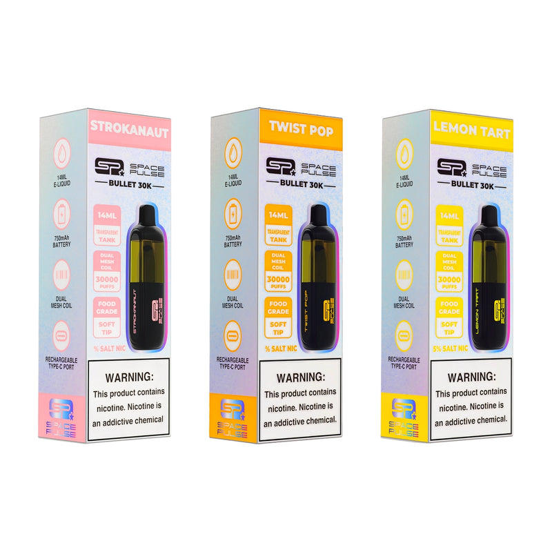 Space Pulse Bullet 30000 Puffs Disposable