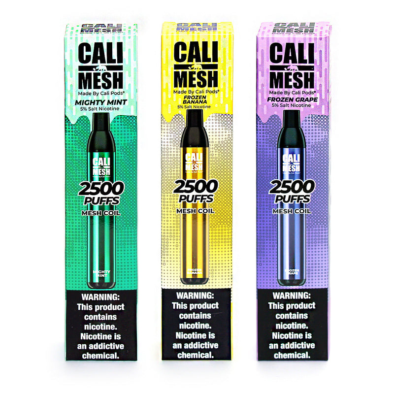 Cali Mesh Vape Flavors