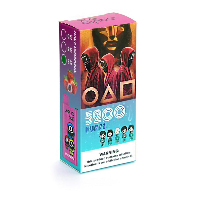 RandM Squid Box Strawberry Lychee