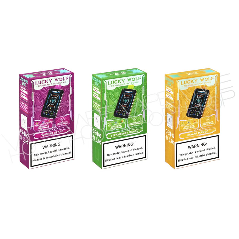 Lucky Wolf Legend 25K Vape