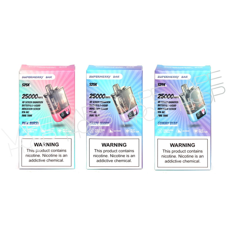 Supermerry Bar S25K Disposable