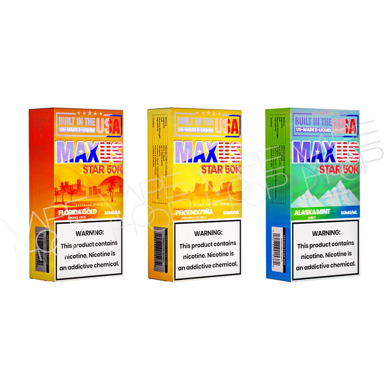 Maxus Star 50K Puffs Disposable