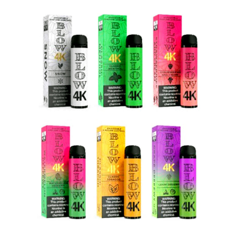 Blow 4K Vape Disposable Flavors